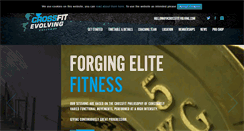 Desktop Screenshot of crossfitevolving.com